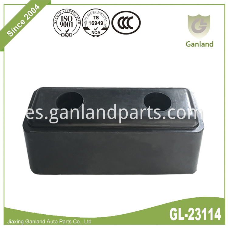 Black Solid Rubber Buffer GL-23114 